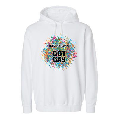 International Dot Day Garment-Dyed Fleece Hoodie