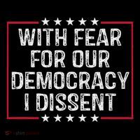 I Dissent Democracy In Danger 16 in Basic Backpack