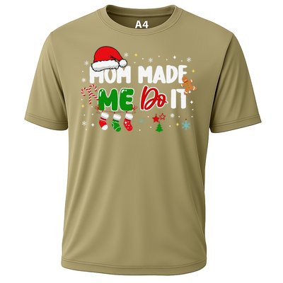 I DonT Do Matching Christmas Matching Mom Made Me Do It Cooling Performance Crew T-Shirt