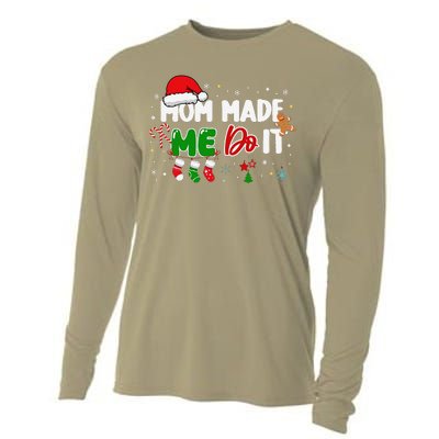 I DonT Do Matching Christmas Matching Mom Made Me Do It Cooling Performance Long Sleeve Crew