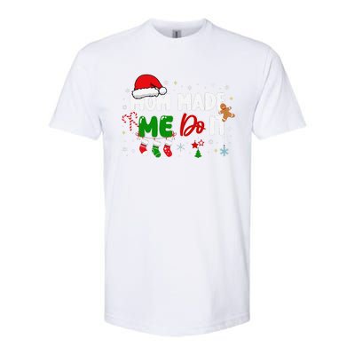 I DonT Do Matching Christmas Matching Mom Made Me Do It Softstyle CVC T-Shirt