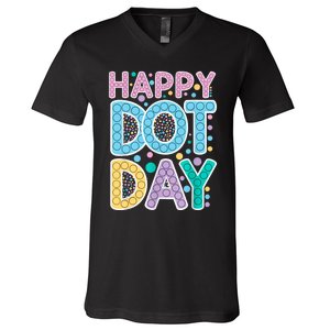 International Dot Day Happy Dot Day Dot Colorful Celebrate V-Neck T-Shirt