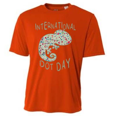 International Dot Day Funny Creative Colorful Dot Tween Cool Gift Cooling Performance Crew T-Shirt