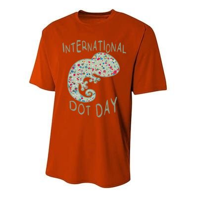 International Dot Day Funny Creative Colorful Dot Tween Cool Gift Performance Sprint T-Shirt