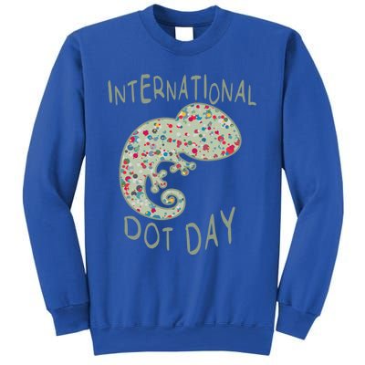 International Dot Day Funny Creative Colorful Dot Tween Cool Gift Sweatshirt