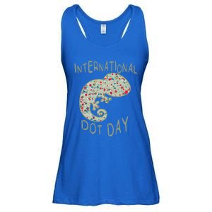 International Dot Day Funny Creative Colorful Dot Tween Cool Gift Ladies Essential Flowy Tank