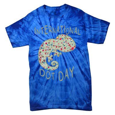 International Dot Day Funny Creative Colorful Dot Tween Cool Gift Tie-Dye T-Shirt