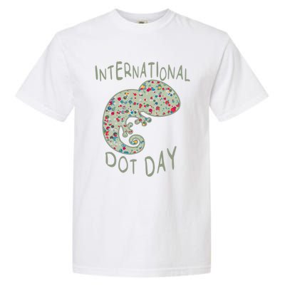 International Dot Day Funny Creative Colorful Dot Tween Cool Gift Garment-Dyed Heavyweight T-Shirt