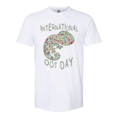 International Dot Day Funny Creative Colorful Dot Tween Cool Gift Softstyle CVC T-Shirt