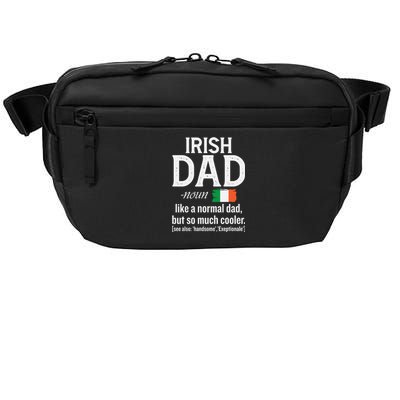 Irish Dad Definition Ireland St Patrick's Day Patriotic Fan Cool Gift Crossbody Pack