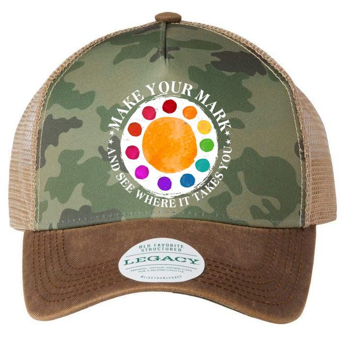 International Dot Day Make Your Mark And See Where It Takes You Legacy Tie Dye Trucker Hat