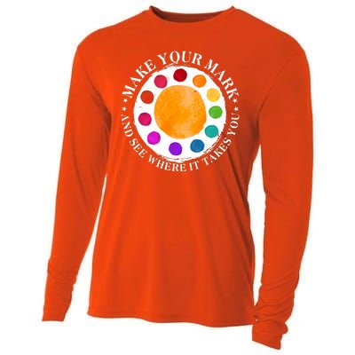 International Dot Day Make Your Mark And See Where It Takes You Cooling Performance Long Sleeve Crew