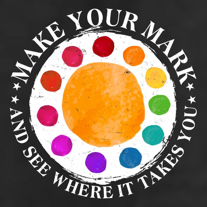 International Dot Day Make Your Mark And See Where It Takes You Garment-Dyed Heavyweight T-Shirt