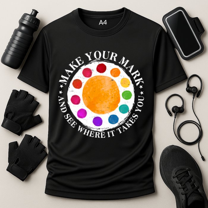 International Dot Day Make Your Mark And See Where It Takes You Cooling Performance Crew T-Shirt