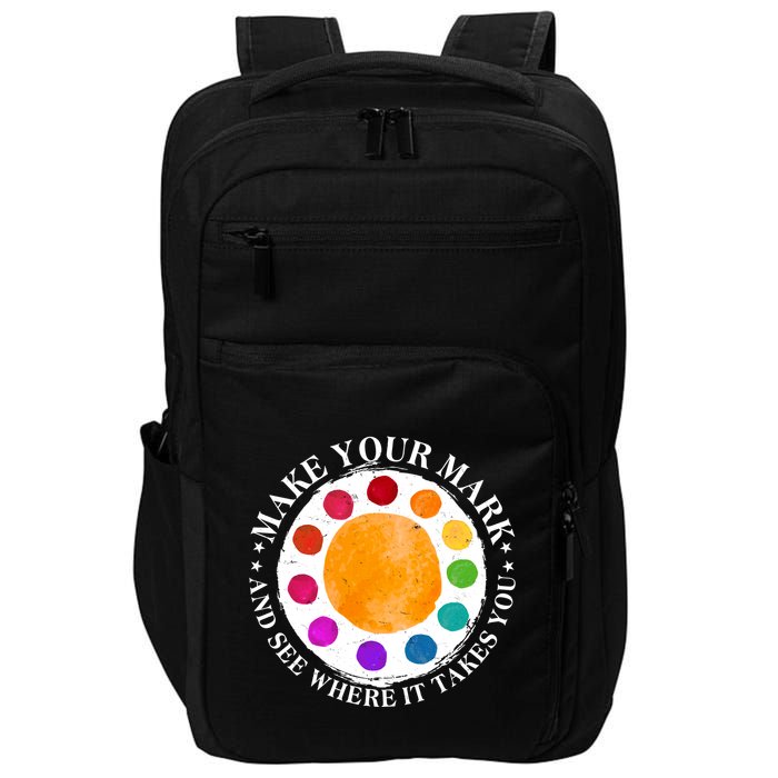 International Dot Day Make Your Mark And See Where It Takes You Impact Tech Backpack