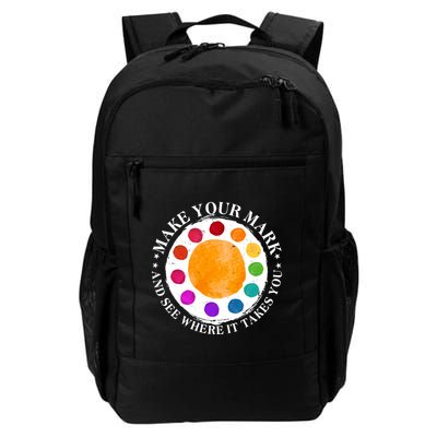 International Dot Day Make Your Mark And See Where It Takes You Daily Commute Backpack