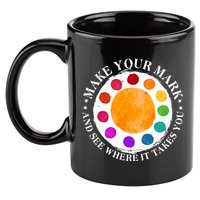 International Dot Day Make Your Mark And See Where It Takes You 11oz C Handle Ceramic Mug