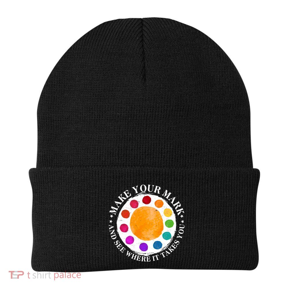 International Dot Day Make Your Mark And See Where It Takes You Beanie
