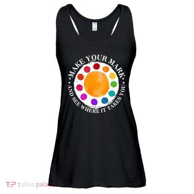 International Dot Day Make Your Mark And See Where It Takes You Ladies Essential Flowy Tank