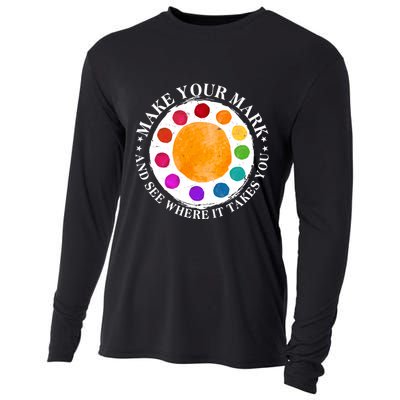 International Dot Day Make Your Mark And See Where It Takes You Cooling Performance Long Sleeve Crew