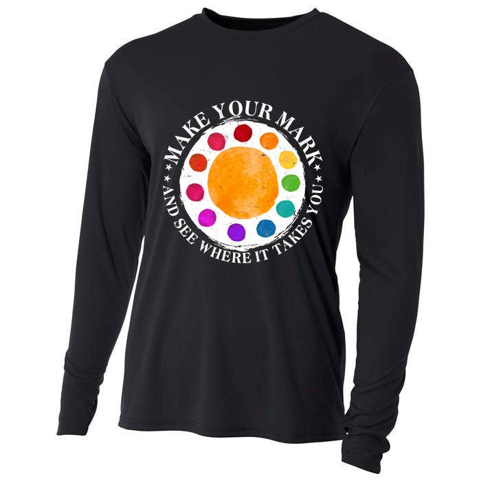 International Dot Day Make Your Mark And See Where It Takes You Cooling Performance Long Sleeve Crew