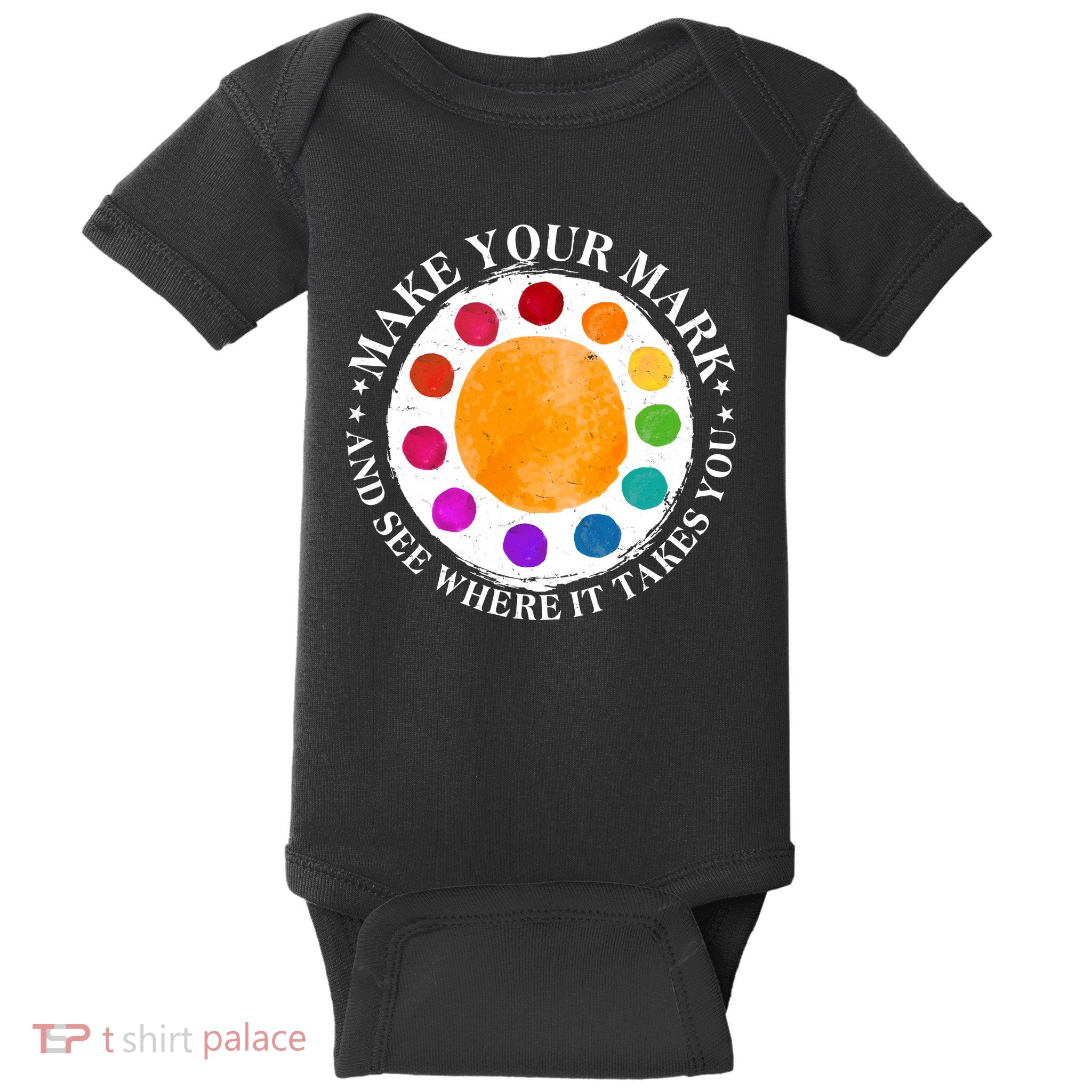 International Dot Day Make Your Mark And See Where It Takes You Baby Bodysuit