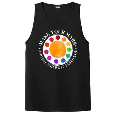 International Dot Day Make Your Mark And See Where It Takes You PosiCharge Competitor Tank