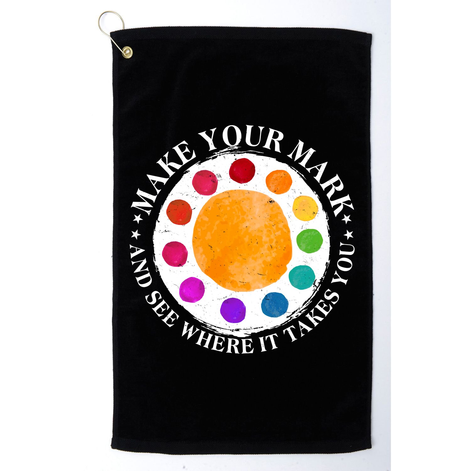 International Dot Day Make Your Mark And See Where It Takes You Golf Towel