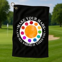 International Dot Day Make Your Mark And See Where It Takes You Golf Towel