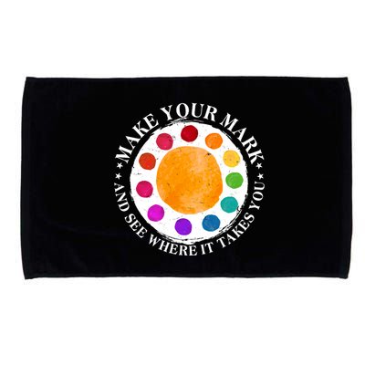 International Dot Day Make Your Mark And See Where It Takes You Microfiber Hand Towel