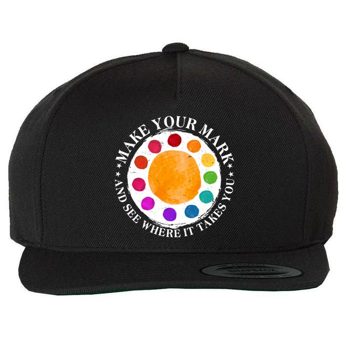 International Dot Day Make Your Mark And See Where It Takes You Wool Snapback Cap