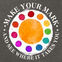 International Dot Day Make Your Mark And See Where It Takes You Cotton Canvas Backpack