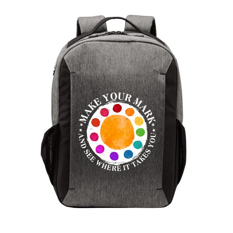 International Dot Day Make Your Mark And See Where It Takes You Vector Backpack