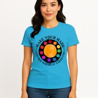 International Dot Day Make Your Mark And See Where It Takes You Womens T-Shirt