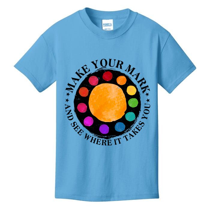 International Dot Day Make Your Mark And See Where It Takes You Kids T-Shirt