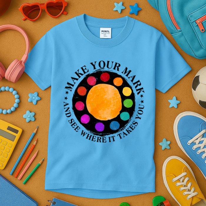 International Dot Day Make Your Mark And See Where It Takes You Kids T-Shirt