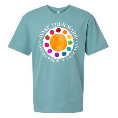 International Dot Day Make Your Mark And See Where It Takes You Sueded Cloud Jersey T-Shirt