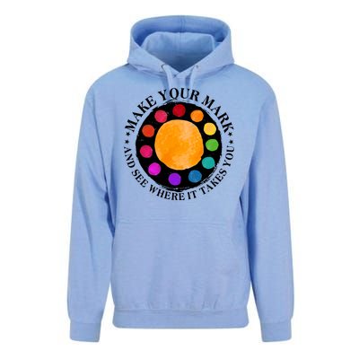 International Dot Day Make Your Mark And See Where It Takes You Unisex Surf Hoodie