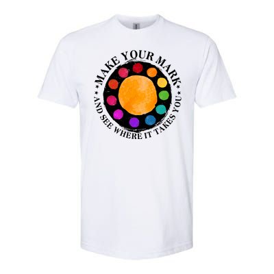 International Dot Day Make Your Mark And See Where It Takes You Softstyle CVC T-Shirt