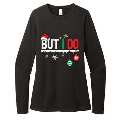 I Don't Do Matching Christmas Outfits But I Do Couple Family Womens CVC Long Sleeve Shirt