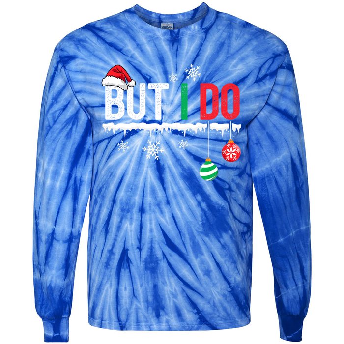 I Don't Do Matching Christmas Outfits But I Do Couple Family Tie-Dye Long Sleeve Shirt