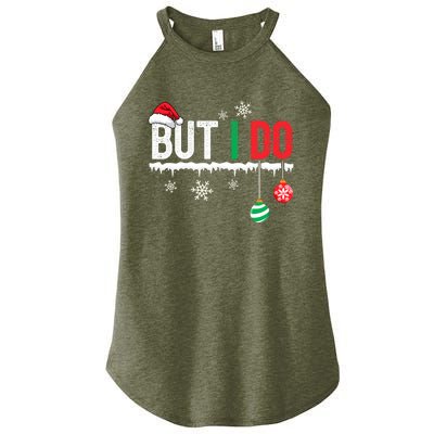 I Don't Do Matching Christmas Outfits But I Do Couple Family Women’s Perfect Tri Rocker Tank