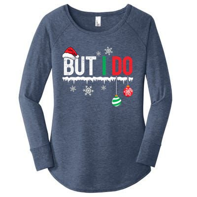 I Don't Do Matching Christmas Outfits But I Do Couple Family Women's Perfect Tri Tunic Long Sleeve Shirt