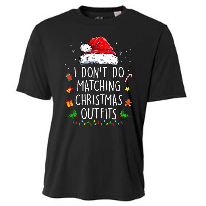 I Dont Do Matching Christmas Outfits But I Do Xmas Couples Cooling Performance Crew T-Shirt