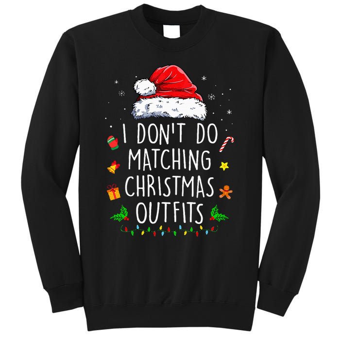 I Dont Do Matching Christmas Outfits But I Do Xmas Couples Sweatshirt