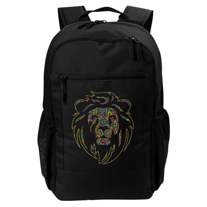 International Dot Day Colorful Dot Lion Backpack