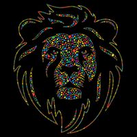 International Dot Day Colorful Dot Lion Bucket Hat