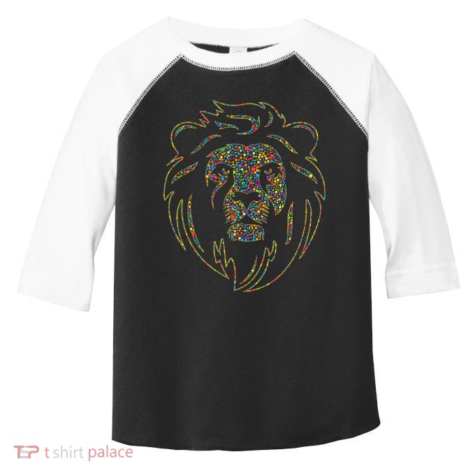 International Dot Day Colorful Dot Lion Toddler Fine Jersey T-Shirt
