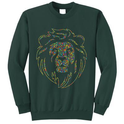 International Dot Day Colorful Dot Lion Sweatshirt