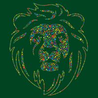 International Dot Day Colorful Dot Lion T-Shirt